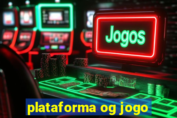 plataforma og jogo